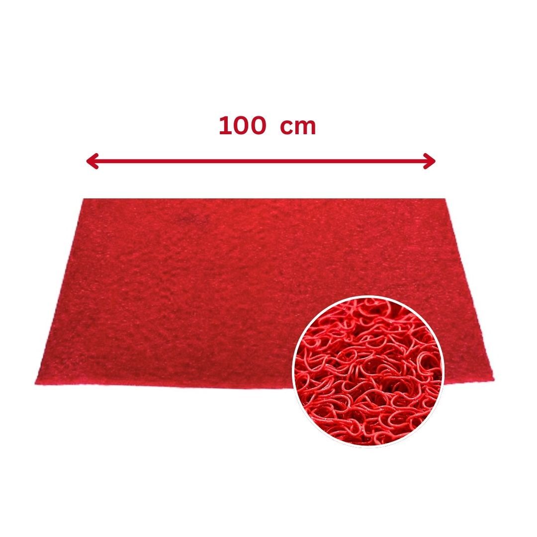 KIVIRCIK PLASTİK PASPAS KIRMIZI 14 mm Ağırlık: 3 kg/m2
