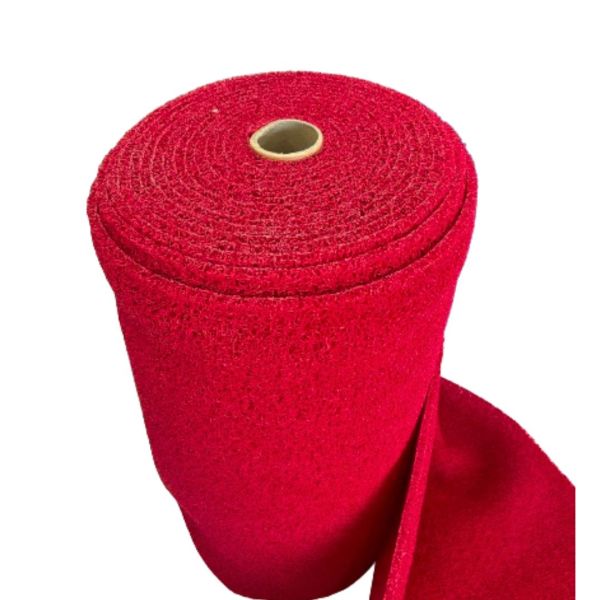 KIVIRCIK PLASTİK PASPAS KIRMIZI 14 mm Ağırlık: 3 kg/m2